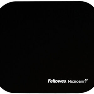 Tapete Para Rato Com Protecao Microban Cor Preto 226X192X3 Mm - FELLOWES