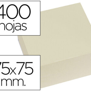 Bloco Notas Adesivas Q-Connect Amarelo 76 X 76 mm