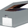 Caixa Elba em Cartão Cor Cinzapara Arquivo Definitivo 345X450X280mm
