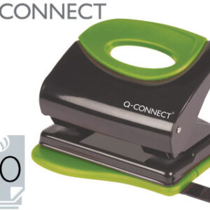 Furador Q-Connect Metalico Capacidadee p/ 20 Folhas