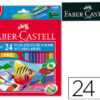 Lápis de Cores Faber-Castell Aguarelaveis C/ 24 Sortidos