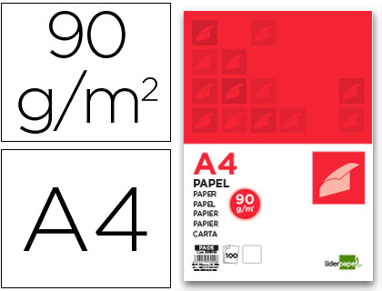 Resma 100x Folhas Papel A4 90 G/M2