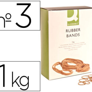 Elasticos Q-Connect 1000 Gr Numero 3
