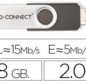 Pen Drive USB Flash 8GB - Q-CONNECT