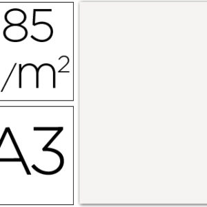 Cartolina Guarro A3 Branco 185 Gr (50 Folhas)