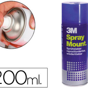 Cola Spray Scotch Mount Cola Reposicionavel Por Tempo Limitado 200 ml