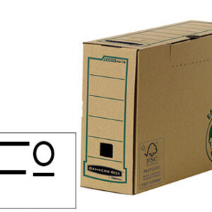 Caixa Fellowes p/ Arquivo Definitivo Folio Cartão Reciclado Lombada 100 mm