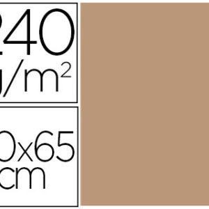 Cartolina 50X65 cm 240G/M2 Sepia Embalagem de 25 Folhas