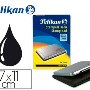 Almofada p/ Carimbo Pelikan Nº 2, 7 X 11 cm Preto
