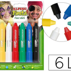 Barra de Maquilhagem Face Stick 6 Cores Sortidas