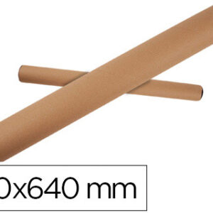 Tubo de Cartão Q-Connect Portadocumentos Capa Plastico 60X640 mm
