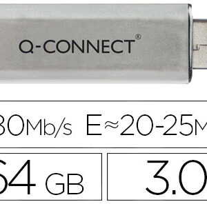 Pen Drive Usb Flash 64GB 3.0 - Q-CONNECT