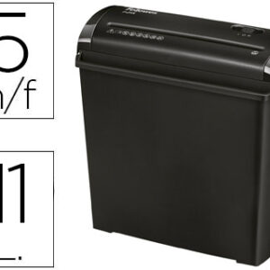 Destruidora de Documentos Fellowes P-25S Capac. de Corte 5 Folhas Corte em Tiras