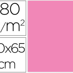 Cartolina 50X65 cm 180G/M2 Rosa Embalagem de 25 Folhas