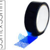 Fita de Adesiva Q-Connect de Seguranca Azul 35 Mt X 33 mm