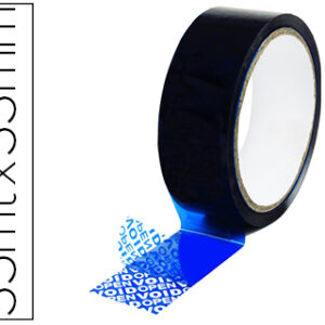 Fita de Adesiva Q-Connect de Seguranca Azul 35 Mt X 33 mm