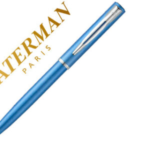 Caneta Waterman Tudoure Lacada Azul em Estojo de Oferta