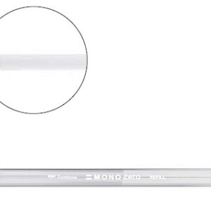 Recarga Porta Borrachas Tombow Mono Zero Retangular 2,5 X 5 mm Tubo c/ 2 Unidades