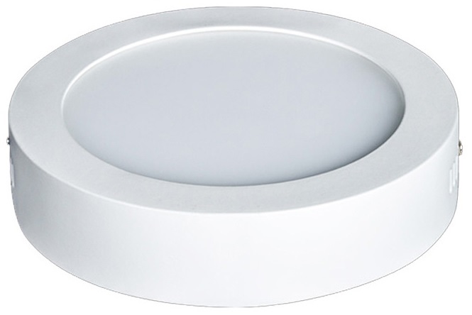 Painel de LED Superficie Redondo (Ø 21,5cm) 18W 3000K 1440Lm