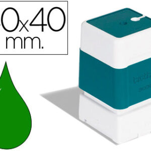 Carimbo PR-4040G6P 40x40 mm (Verde) - BROTHER