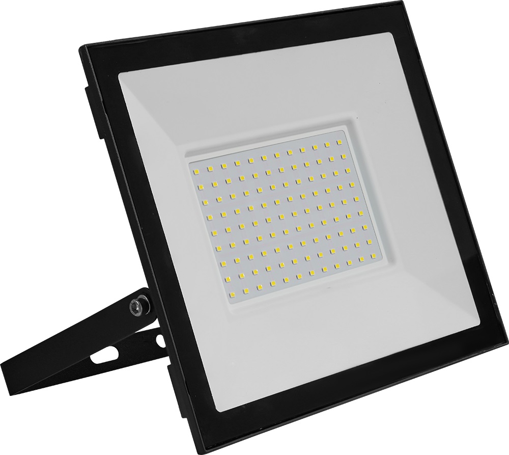 Projector LED Slim IP66 220VAC Branco F. 6000K 100W 8700Lm