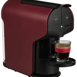 Máquina de Café Delta Q Quick (Vermelho) c/ OFERTA 30 Capsulas Deqafeinatus - DELTA