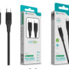 Cabo USB-C para USB-C NOVOTECK S-121 - PD 3.0 Quick Charge, 66W, Nylon Trançado, 120cm