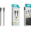 Cabo Type-C para Lightning NOVOTECK S-126 – 27W, 1m, Reforçado, Carregamento Rápido e Sincronização