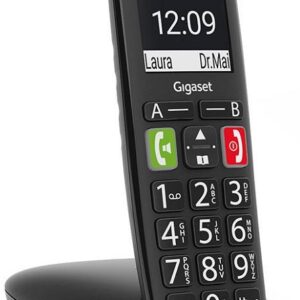Telefone Digital s/ Fios Gigaset E290 (Preto) - SIEMENS
