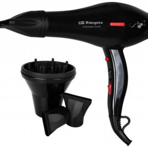 Secador de Cabelo 2200W 2 Velocidades / 2 Temperaturas c/ Difusor e 2 Concentradores - ORBEGOZO