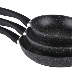 Pack 3 Frigideiras de Alumínio Forjado (18, 22 e 26 cm) - ORBEGOZO