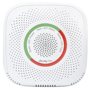 Sensor de Gás Natural CNG Inteligente Wi-Fi c/ Alarme Sonoro e Luminoso - Shelly GAS CNG