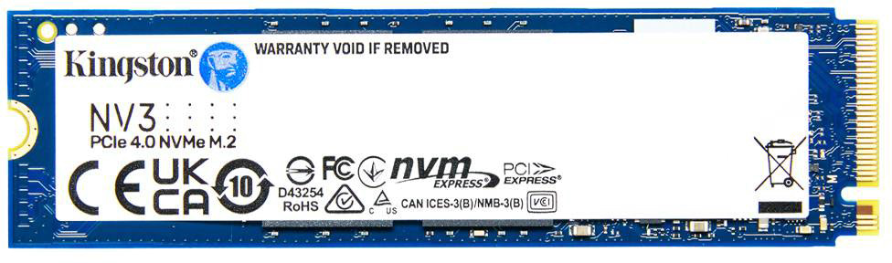 SSD M.2 2280 NV3 1TB 3D NAND NVMe PCIe Gen 4.0x4 - KINGSTON