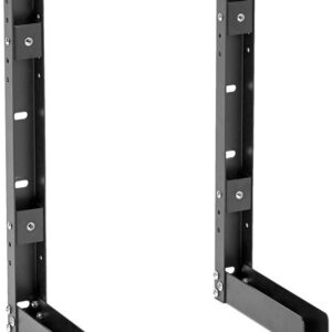 Pack 2x Suportes Verticais p/ Caixas de Segurança de Gravadores de Vídeo DVR - NIMO