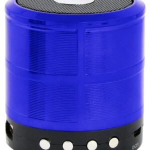 Coluna Mini Portátil Bluetooth (Azul) - GEMBIRD