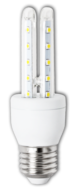 Lampada LED 220V E27 6W Branco F. 6000K 360º 510Lm