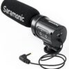 Microfone Condensador Shotgun SRM-3 (Preto) - SARAMONIC