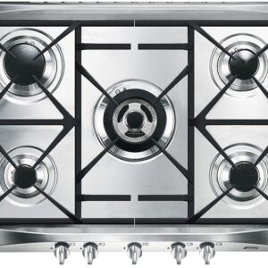 Placa a Gás SR275XGH2 70cm 5 Zonas (Inox) - SMEG