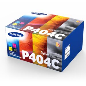 Pack 4x Toners CLT-P404C (Preto, Azul, Amarelo e Magenta) - SAMSUNG