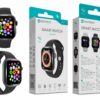 Smartwatch Negro SWA03 - Monitoramento de Saúde, Notificações