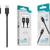 Cabo Type-C PD 3.0 Quick Charge - 66W, 1000mm, Sincronização Rápida S-059