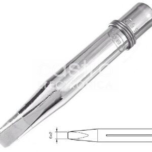 Ponteira 6x2mm p/ Ferro de Soldar 65S JBC