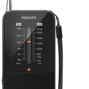 Rádio Portátil TAR1509/00 AM/FM Analógico (Preto) - PHILIPS