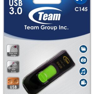 Pen Drive C145 64GB USB Type-A 3.2 Gen 1 - TEAM GROUP