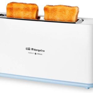Torradeira 850W (Branco / Azul) - ORBEGOZO