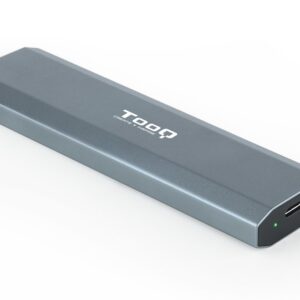 Caixa Externa Shura p/ Disco SSD M.2 NGFF/NVMe (Cinzento) - TOOQ