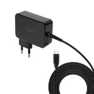Carregador de Portáti USB-C PD3.0 90W (Preto) - TOOQ