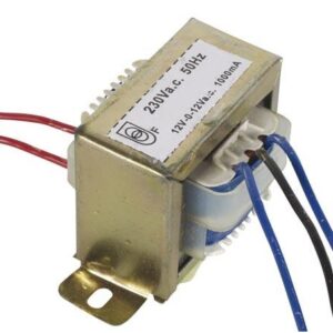 Transformador AC 12+12V 1A (24VA) - VELLEMAN