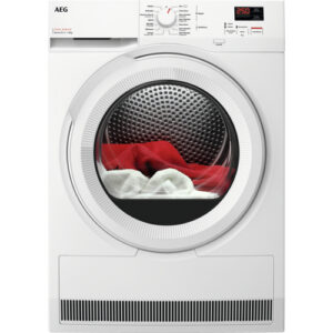 Máquina de Secar Roupa 8Kg Bomba de Calor (Branca) - AEG