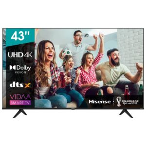 TV Hisense UHD TV 43A6BG 43"  Ultra HD 4K  Smart TV  WiFi